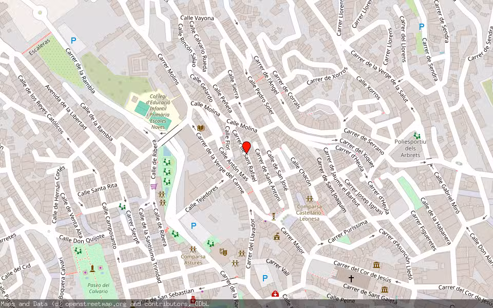 Mapa de Subasta Inmueble (Otros) en Crevillente, Alicante/Alacant