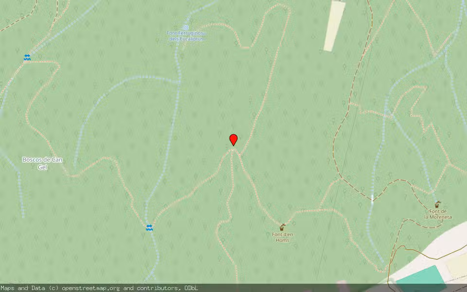 Mapa de Subasta Inmueble (Finca rústica) en Dosrius, Barcelona