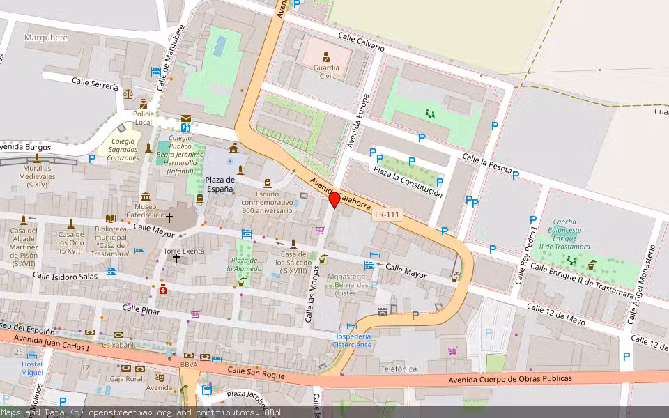 Mapa de Subasta Inmueble (Vivienda) en Santo Domingo De La Calzada, La Rioja
