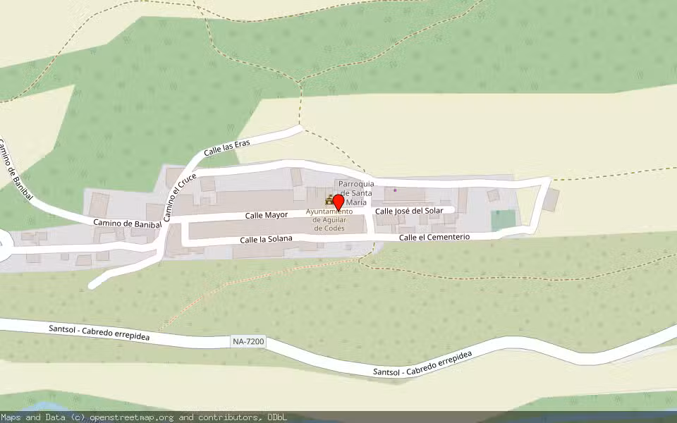 Mapa de Subasta Inmueble (Finca rústica) en Torralba Del Río, Navarra