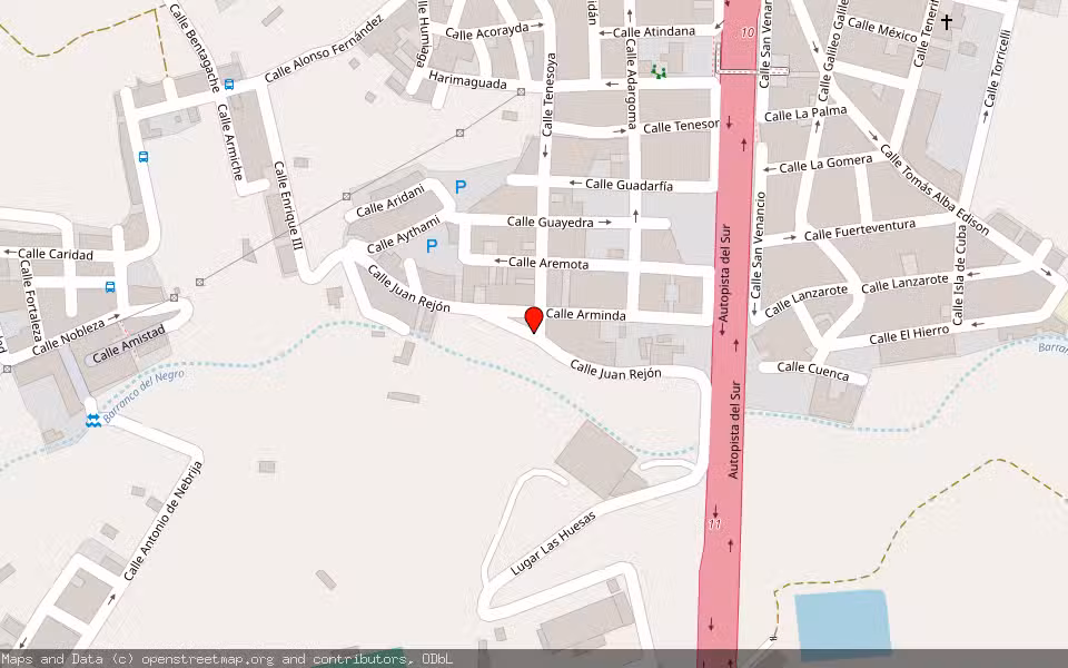 Mapa de Subasta Inmueble (Finca rústica) en Telde, Las Palmas