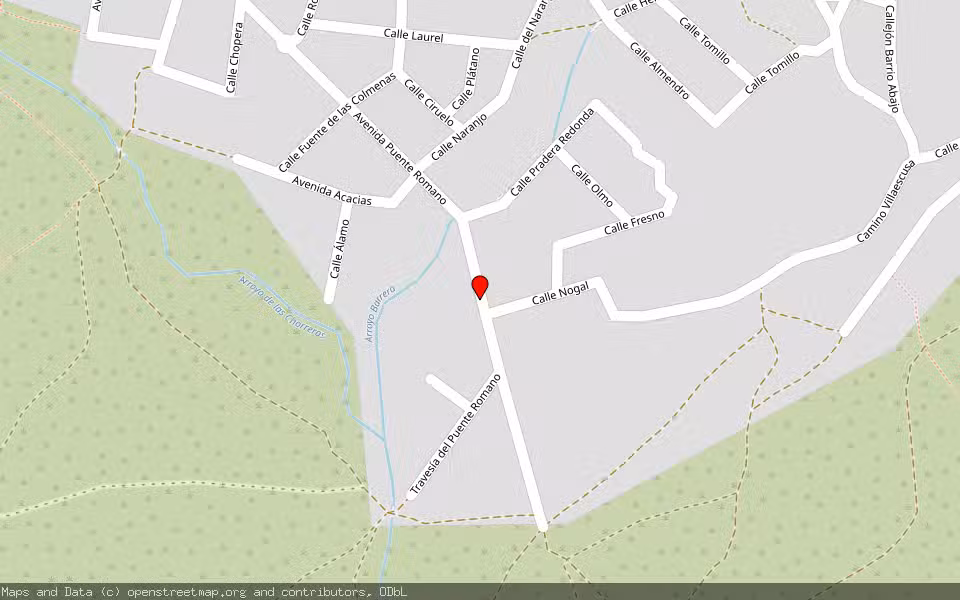 Mapa de Subasta Inmueble (Solar) en Valdemaqueda, Madrid