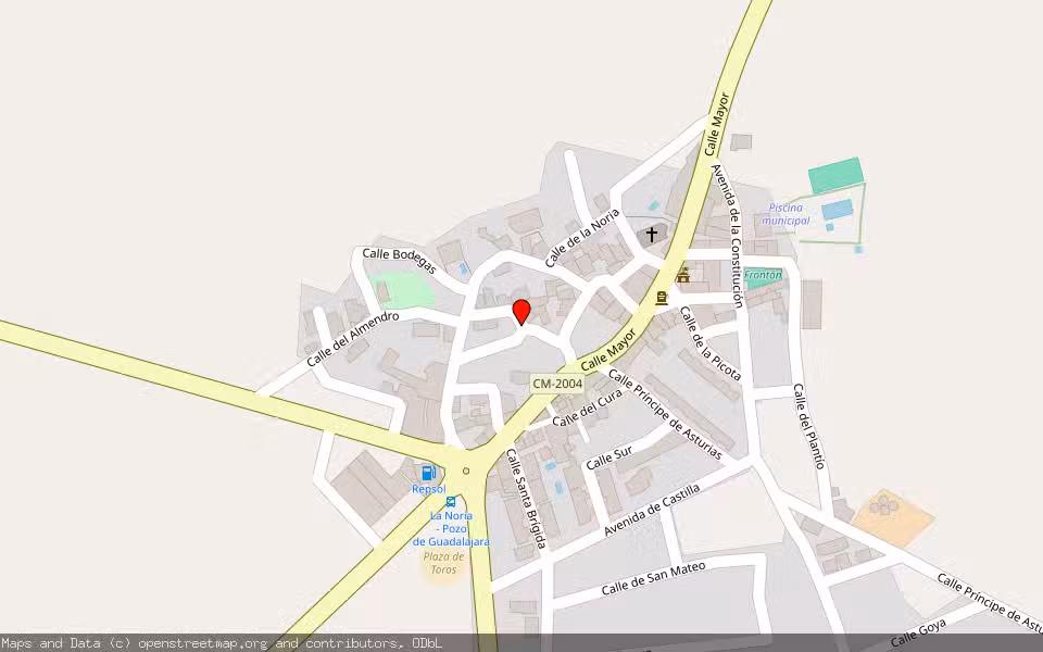Mapa de Subasta Inmueble (Otros) en El Pozo De Guadalajara, Guadalajara