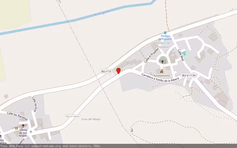 Mapa de Subasta Inmueble (Finca rústica) en Sotillo De La Ribera, Burgos