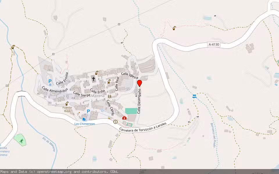 Mapa de Subasta Inmueble (Solar) en Nevada, Granada