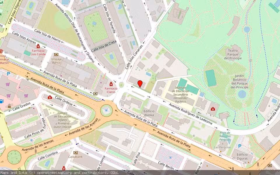 Mapa de Subasta Inmueble (Otros) en Caceres, Cáceres