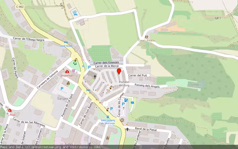 Mapa de Subasta Inmueble (Vivienda) en Lleida