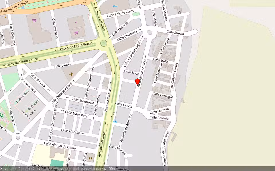 Mapa de Subasta Inmueble (Vivienda) en El Ejido, Almería