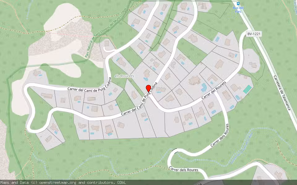 Mapa de Subasta Inmueble (Vivienda) en Terrassa, Barcelona