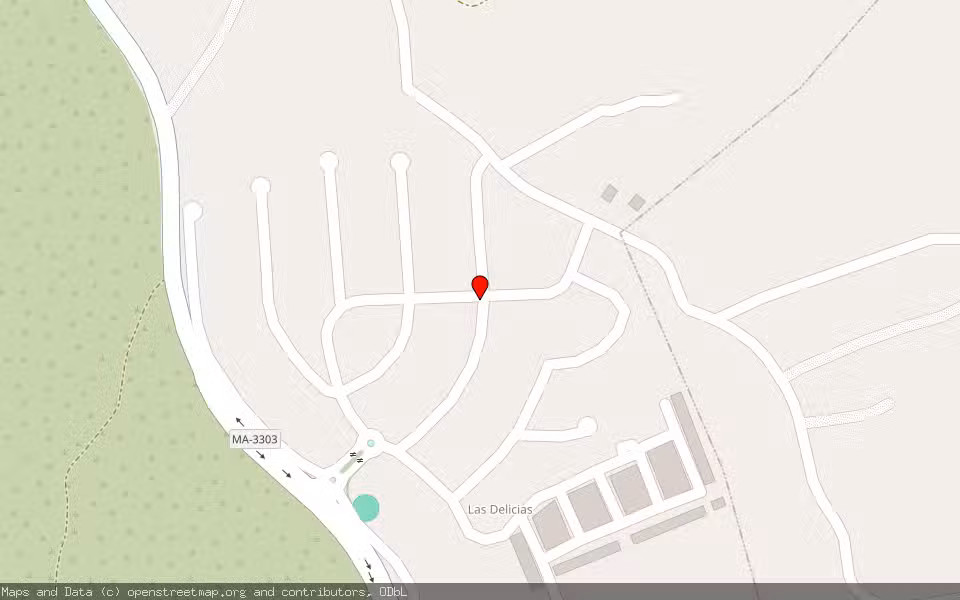 Mapa de Subasta Inmueble (Finca rústica) en Coin, Málaga