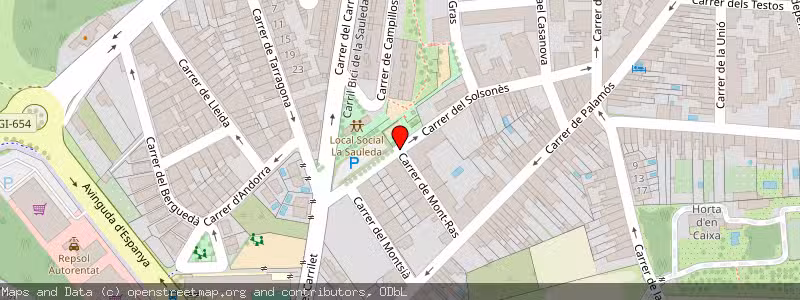 Mapa de Subasta de Inmueble (Vivienda) en Palafrugell, Gerona (Girona) 
