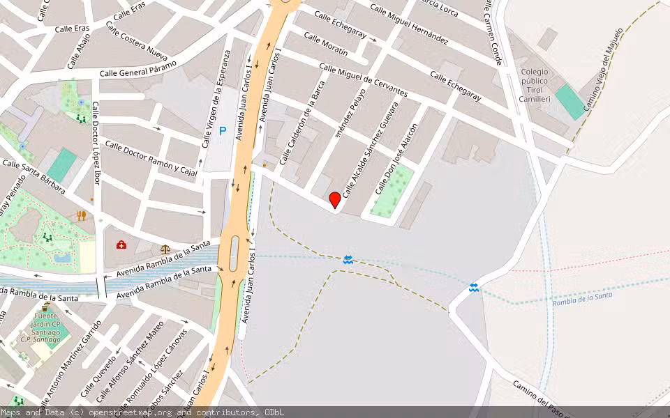 Mapa de Subasta Inmueble (Vivienda) en Totana, Murcia