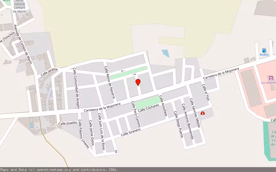 Mapa de Subasta Inmueble (Vivienda) en Roquetas De Mar, Almería