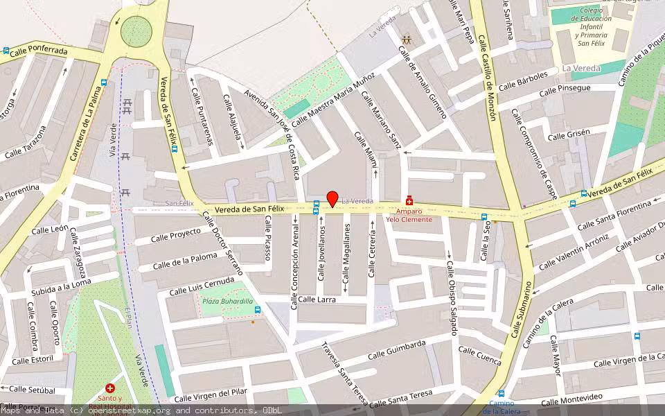 Mapa de Subasta Inmueble (Solar) en Cartagena, Murcia