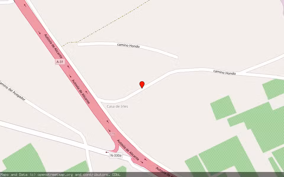 Mapa de Subasta Inmueble (Otros) en Monforte Del Cid, Alicante/Alacant