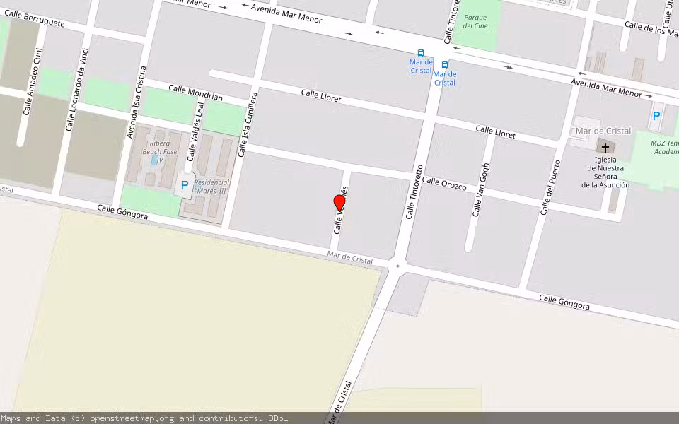 Mapa de Subasta Inmueble (Vivienda) en Cartagena, Murcia