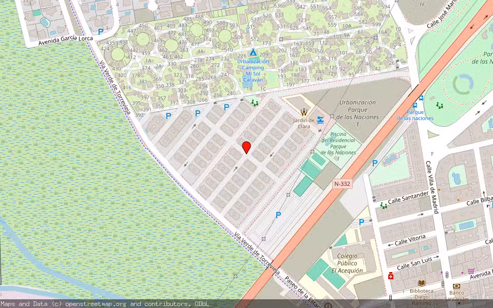 Mapa de Subasta Inmueble (Vivienda) en Torrevieja, Alicante/Alacant