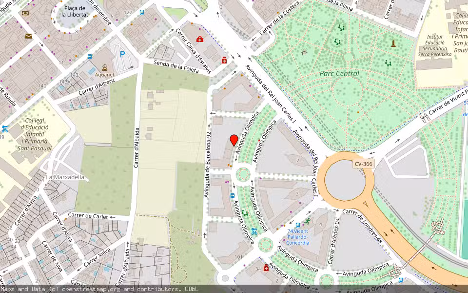 Mapa de Subasta Inmueble (Trastero) en Torrent, Valencia/València