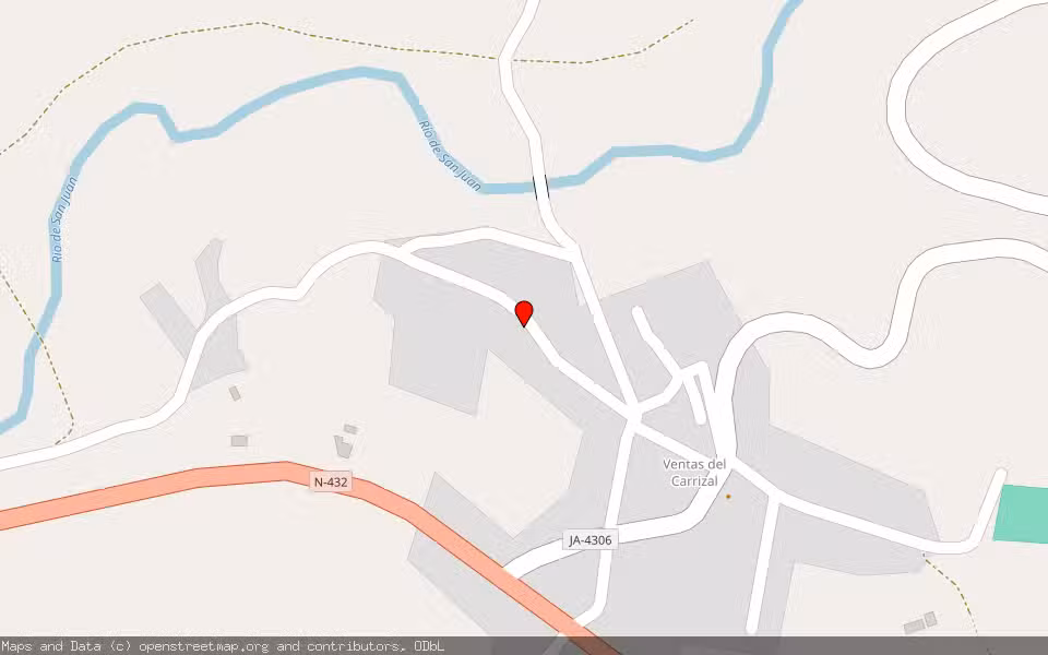 Mapa de Subasta Inmueble (Vivienda) en Castillo De Locubin, Jaén