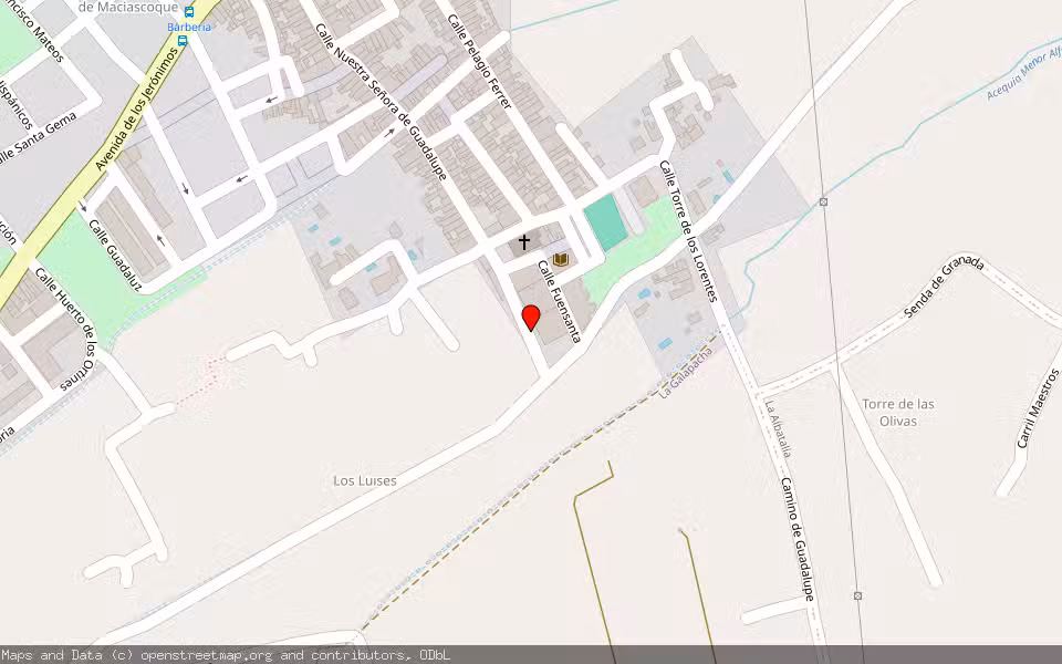 Mapa de Subasta Inmueble (Garaje) en Murcia