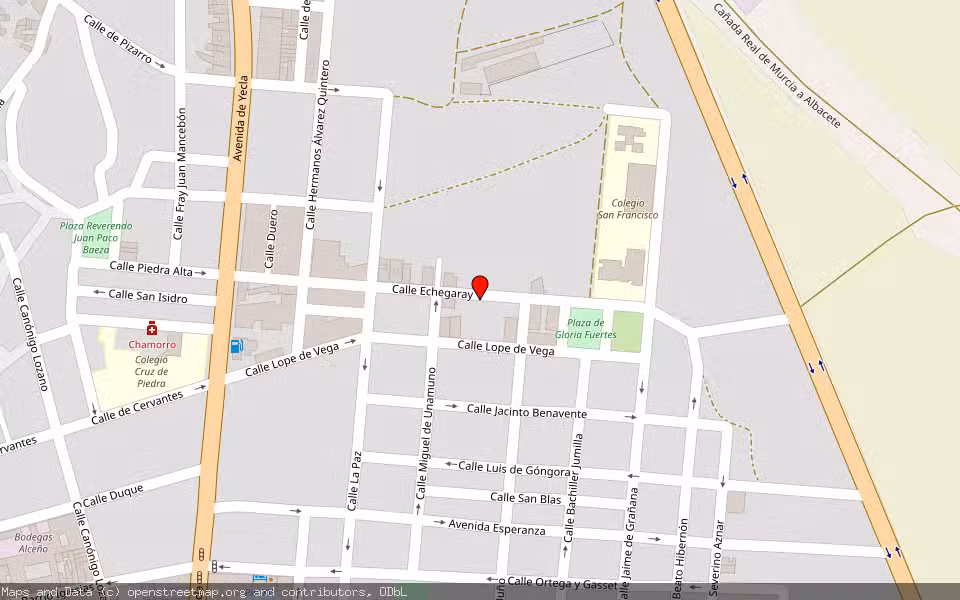 Mapa de Subasta Inmueble (Solar) en Jumilla, Murcia