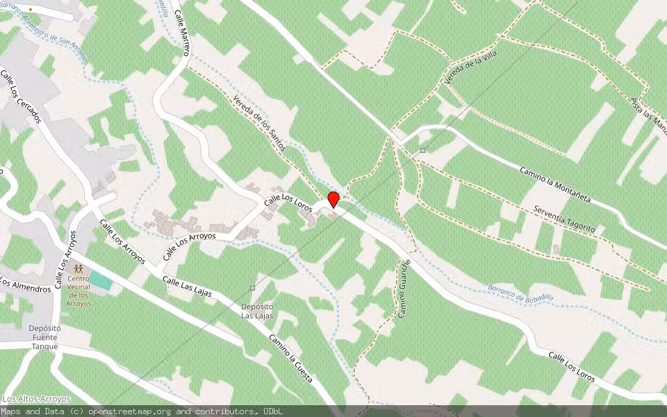 Mapa de Subasta Inmueble (Finca rústica) en La Victoria, Santa Cruz de Tenerife