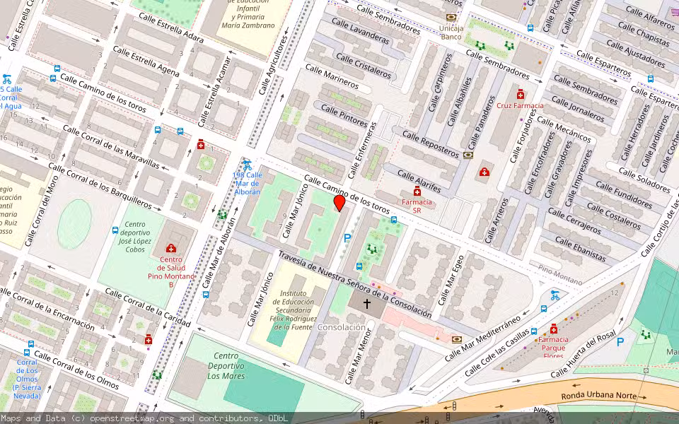 Mapa de Subasta Inmueble (Vivienda) en Sevilla