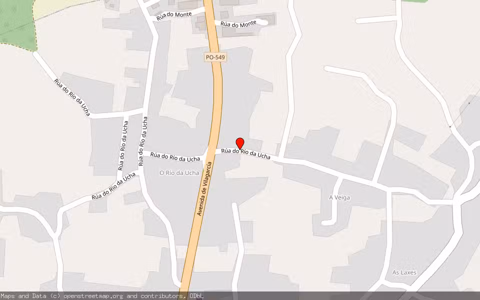 Mapa de Subasta Inmueble (Vivienda) en Cambados, Pontevedra