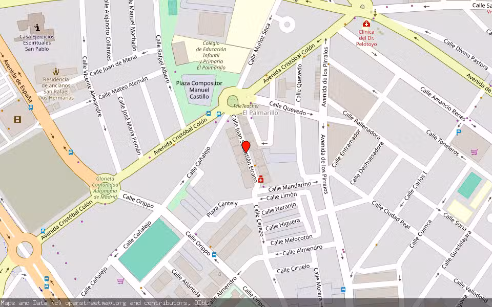 Mapa de Subasta Inmueble (Local comercial) en Dos Hermanas, Sevilla