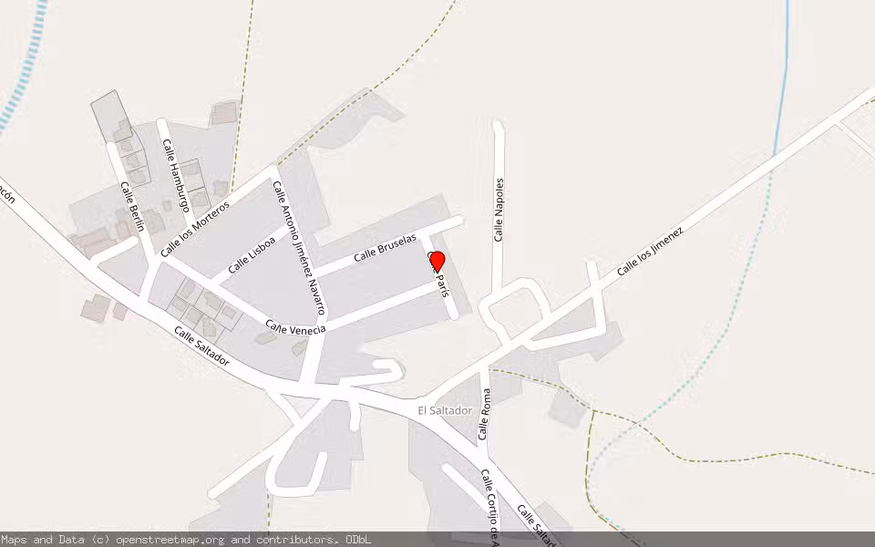 Mapa de Subasta Inmueble (Vivienda) en Huercal-overa, Almería