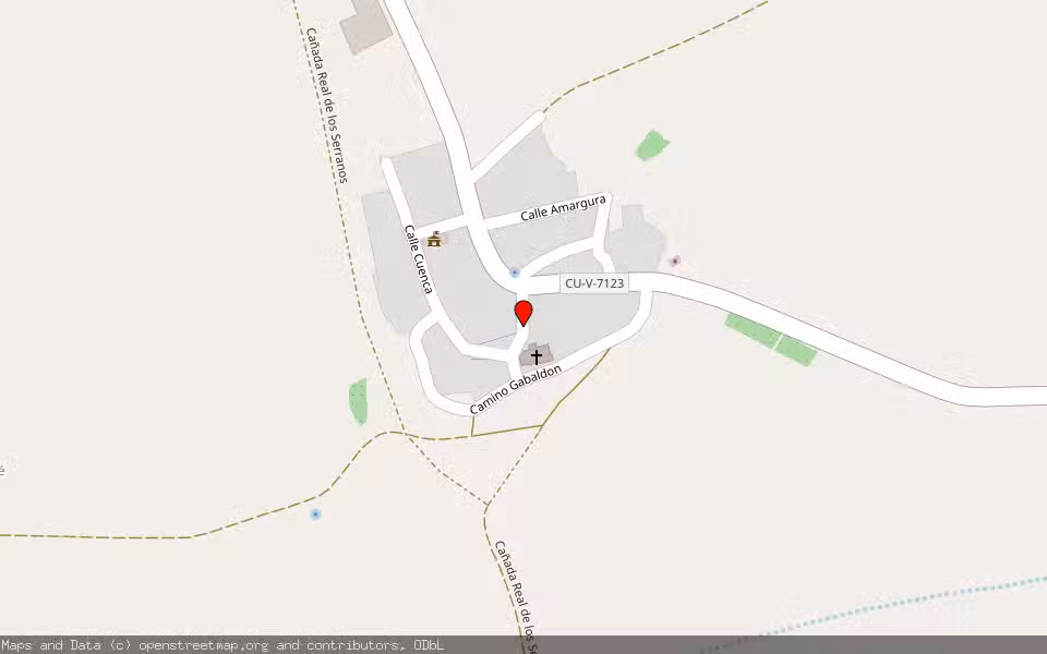 Mapa de Subasta Inmueble (Vivienda) en Solera De Gabaldon, Cuenca
