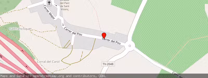 Mapa de Subasta de Inmueble (Vivienda) en Sant Vicenç De Calders, Tarragona 