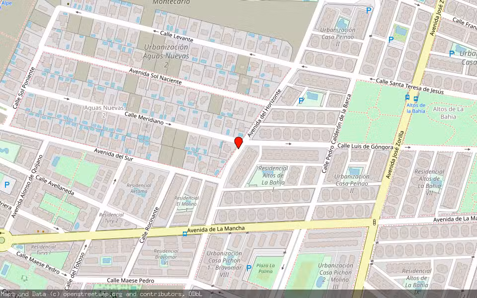 Mapa de Subasta Inmueble (Vivienda) en Torrevieja, Alicante/Alacant