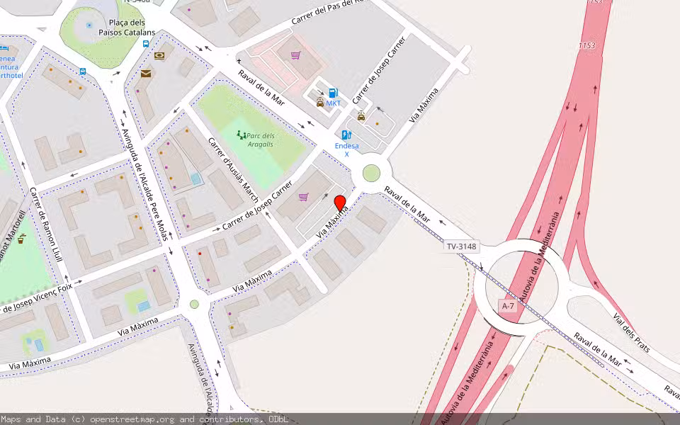 Mapa de Subasta Inmueble (Vivienda) en Vilaseca, Tarragona