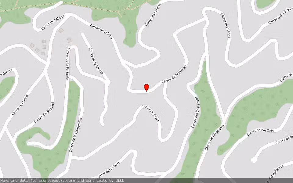 Mapa de Subasta Inmueble (Solar) en Vidreres, Girona