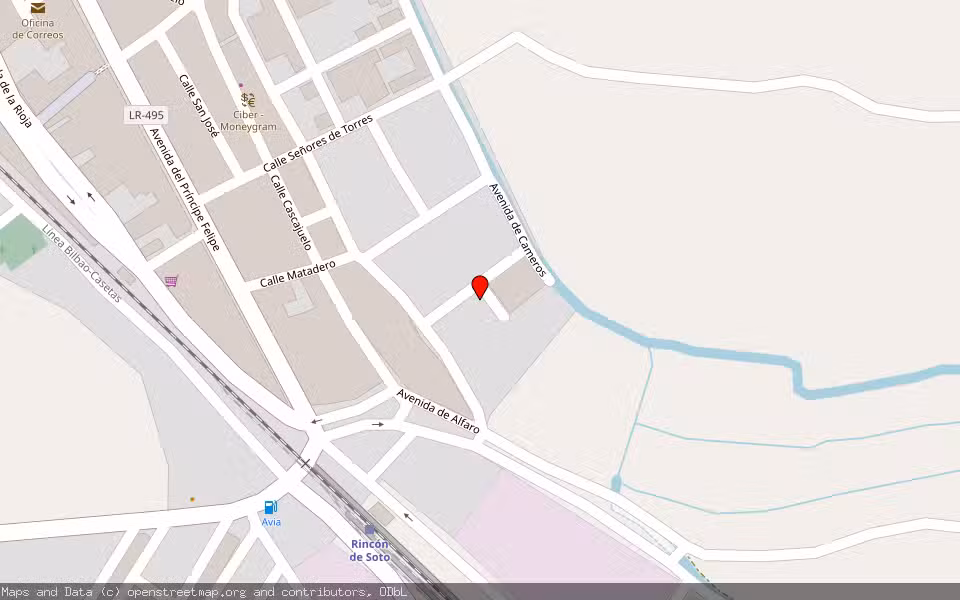 Mapa de Subasta Inmueble (Vivienda) en Rincon De Soto, La Rioja