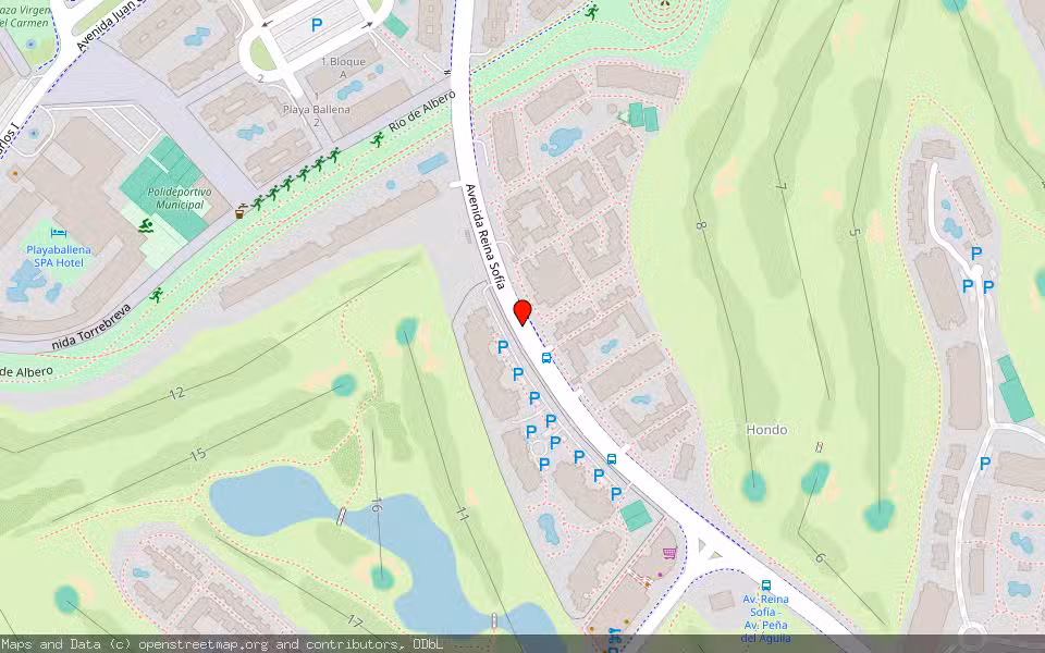 Mapa de Subasta Inmueble (Vivienda) en Rota, Cádiz