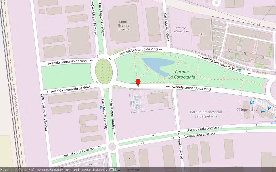 Mapa de Subasta Inmueble (Local comercial) en Getafe, Madrid