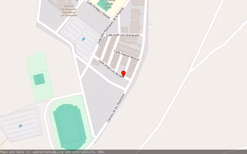 Mapa de Subasta Inmueble (Garaje) en Roquetas De Mar, Almería