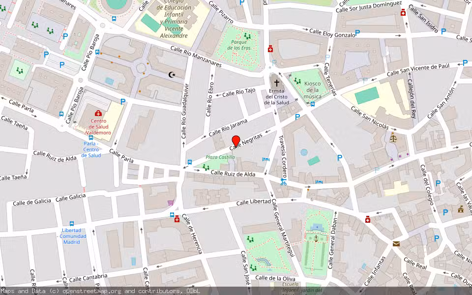 Mapa de Subasta Inmueble (Vivienda) en Valdemoro, Madrid