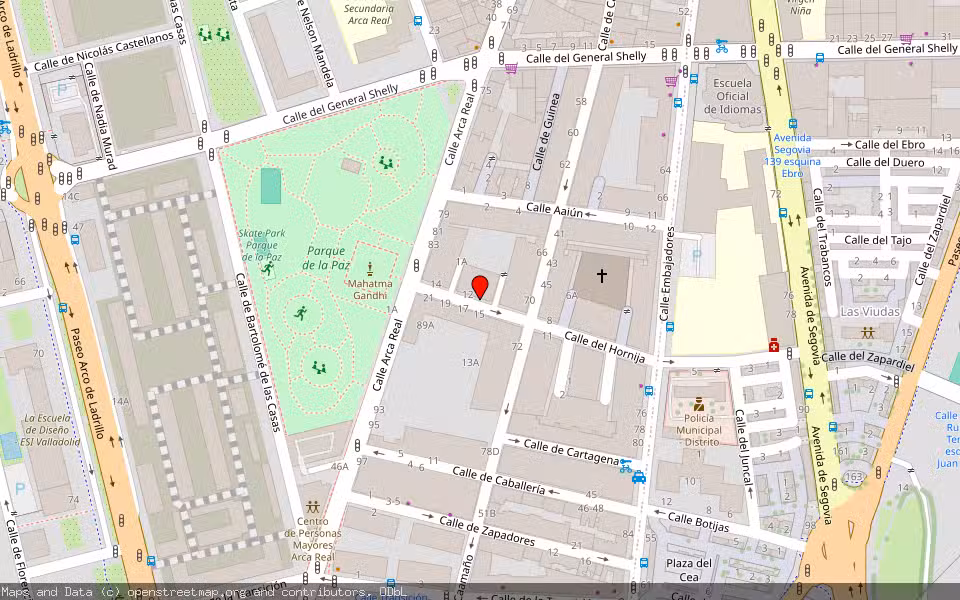 Mapa de Subasta Inmueble (Vivienda) en Valladolid