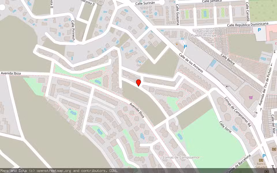 Mapa de Subasta Inmueble (Vivienda) en Orihuela, Alicante/Alacant
