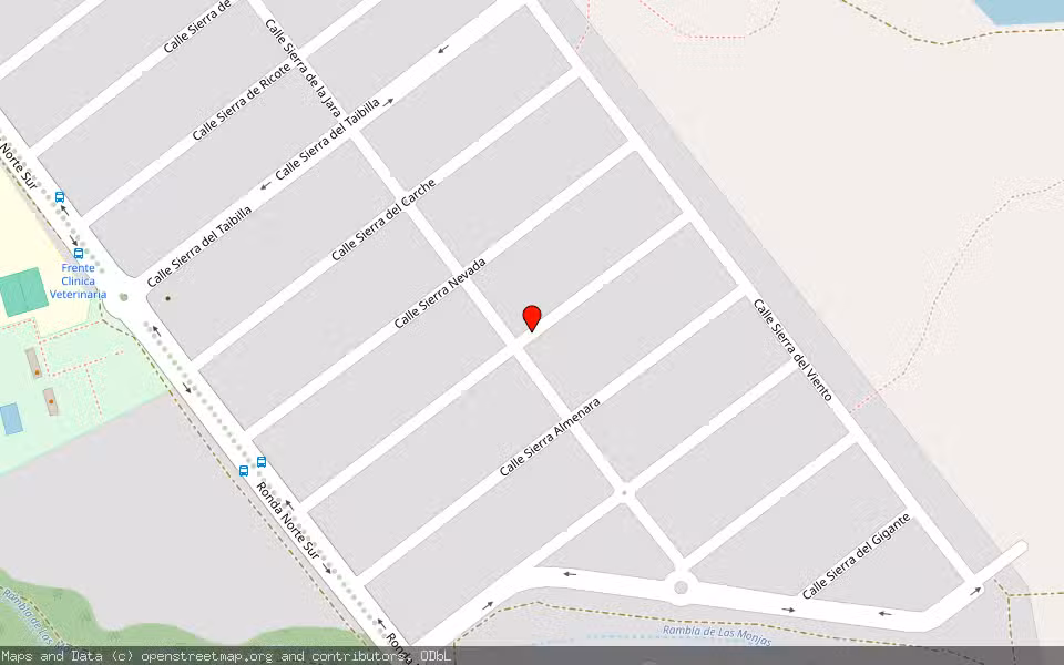 Mapa de Subasta Inmueble (Solar) en Molina De Segura, Murcia