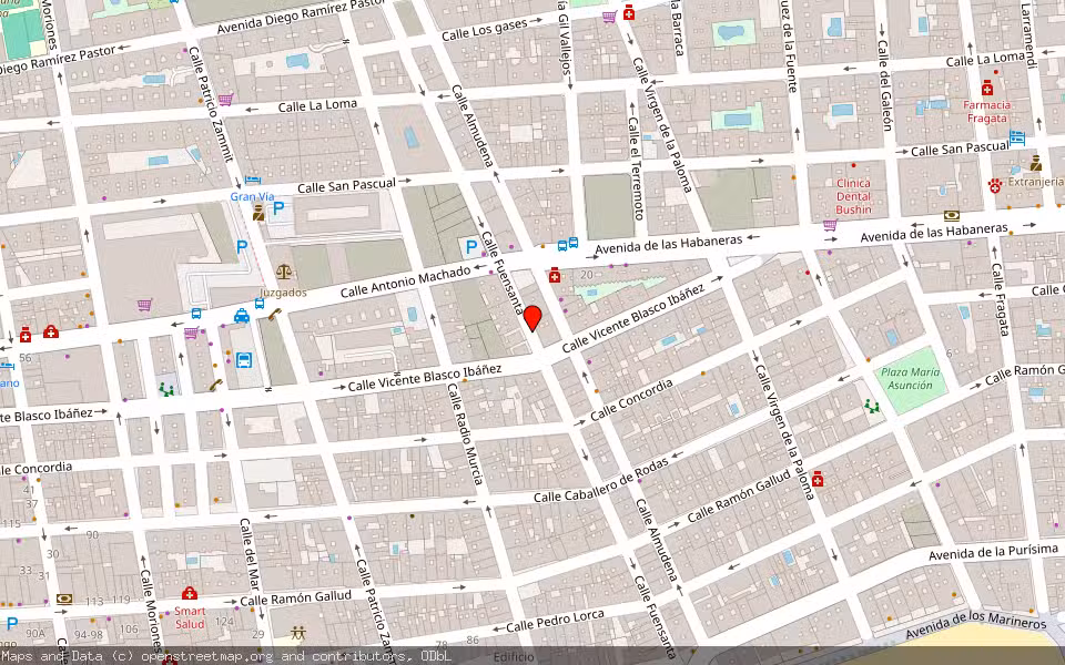 Mapa de Subasta Inmueble (Vivienda) en Torrevieja, Alicante/Alacant