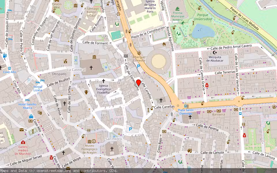 Mapa de Subasta Inmueble (Vivienda) en Huesca