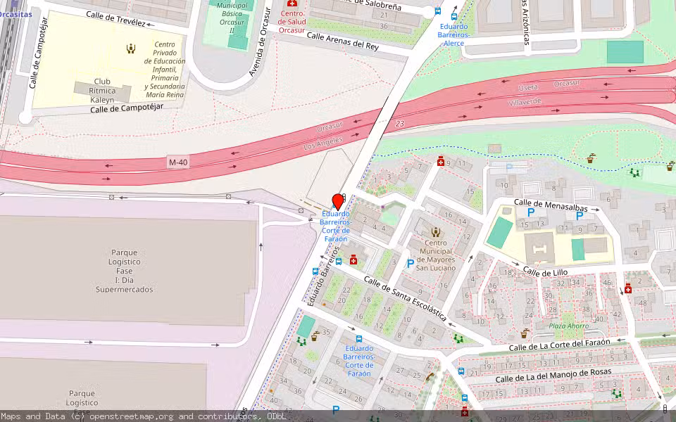 Mapa de Subasta Inmueble (Vivienda) en Madrid