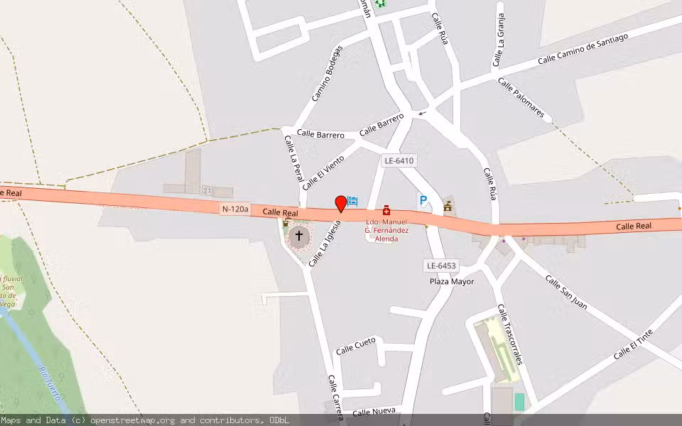 Mapa de Subasta Inmueble (Vivienda) en San Justo De La Vega, León