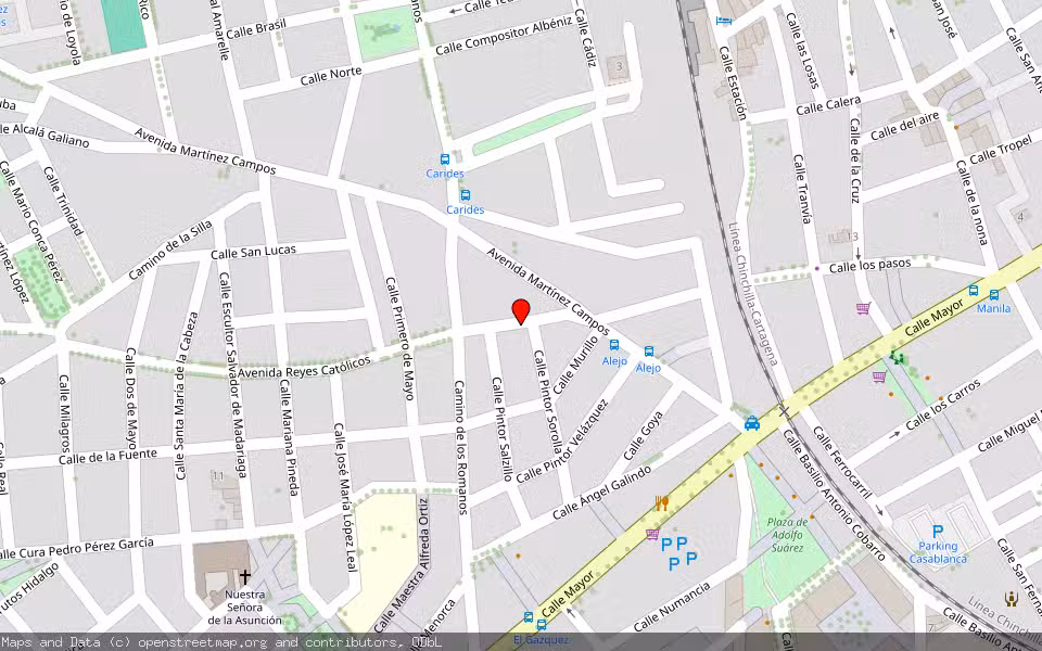 Mapa de Subasta Inmueble (Vivienda) en Alcantarilla, Murcia