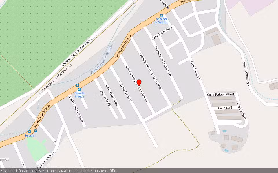 Mapa de Subasta Inmueble (Vivienda) en Murcia