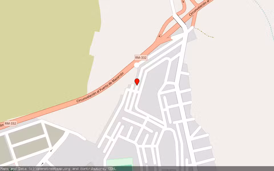 Mapa de Subasta Inmueble (Vivienda) en Mazarrón, Murcia